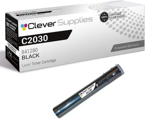 Vista 193 de CS - Cartucho de tóner compatible para Ricoh C220 406046 Color negro láser Aficio SP C220 Aficio SP C220A Aficio SP C220DN Aficio SP C220N Aficio SP