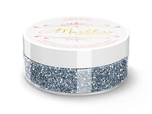 Vista 15 de MARBLERS Polvo de mica natural grueso [perla azul acero] 0.11 onzas (0.11 oz) altamente pigmentado no tóxico, vegano, libre de crueldad animal