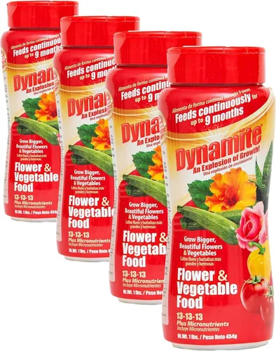 Vista 9 de Dynamite Alimento completo para plantas de flores y verduras1 lb