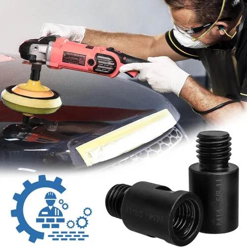 Vista 7 de Mesee 2 adaptadores de fijación para amoladora angular M14 hembra a 5/8 "-11 macho adaptador de rosca herramienta de conversión M14 adaptador