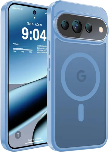 Vista 70 de WRJ Funda magnética para Google Pixel 11 Pro XL para Pixelsnap, color negro