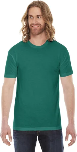 Vista 2 de American Apparel Camiseta de polialgodón con cuello redondo (BB401W), Asfalto