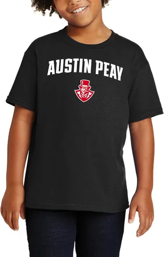 Vista 606 de NCAA Arch Logo, camiseta juvenil color del equipo, universidad - universidad