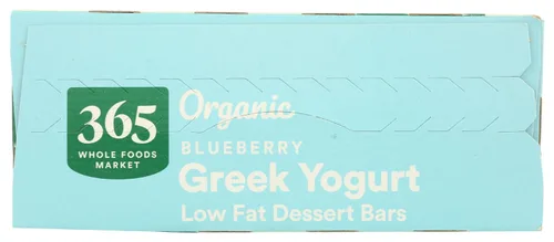 Vista 4 de 365 by Whole Foods Market, Frozen Yogurt Greek Blueberry Organic, 2.5 onzas líquidas, 4 unidades (paquete de 1)