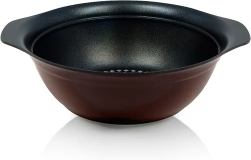 Vista 2 de TECHEF - Colección Blooming Flower/Olla de sopa con tapa de vidrio (2 cuartos de galón)