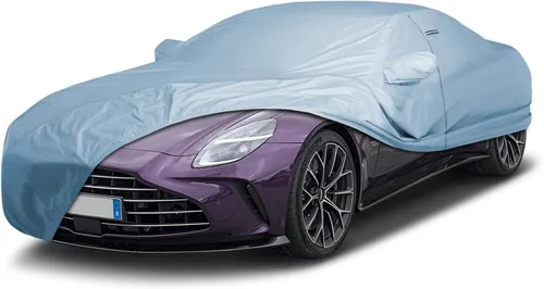 Vista 11 de iCarCover Funda de automóvil personalizada de alta calidad para Aston Martin V8 1972-1989, resistente, impermeable, para todo tipo de clima, lluvia