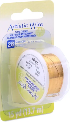 Vista 18 de Artistic Wire - Alambre para manualidades (calibre 10, 1,5 m, latón resistente a las manchas)