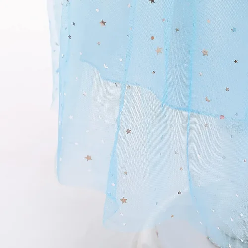 Vista 5 de Elsa - Vestidos de princesa para niñas, fiesta de cumpleaños con accesorios de 3 a 8 años