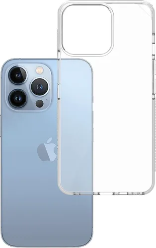 Vista 2 de Armor Funda Signature para iPhone 13 Pro Max (transparente con cinta gris)