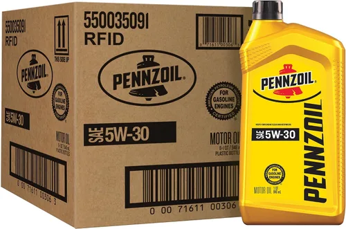 Vista 18 de Pennzoil Aceite de motor 5W-30, 1 cuarto de galón
