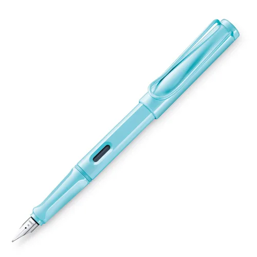Vista 7 de LAMY L2DLR-EF - Pluma estilográfica, punta fina EF, safari, rosa claro, doble uso, edición limitada