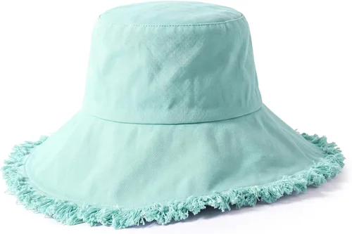 Vista 64 de Gorro de verano de moda - Sombrero de algodón para playa, golf, pesca - Divertido gorro de vacaciones al aire libre para hombres y mujeres Verde