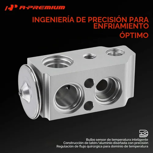 Vista 3 de A-Premium Válvula de expansión de CA compatible con Hyundai y Kia