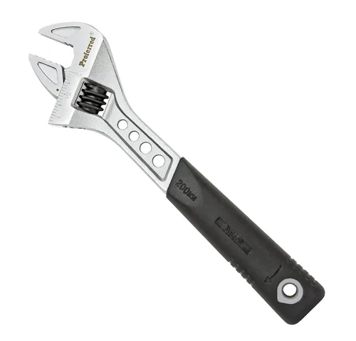 Vista 7 de T06002 - Llave ajustable con mango acolchado, mate, 6 pulgadas