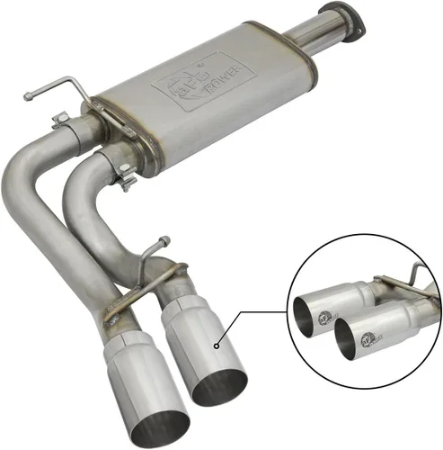 Vista 3 de aFe Power 49-46032-B Sistema de escape (para Toyota, Rebel)