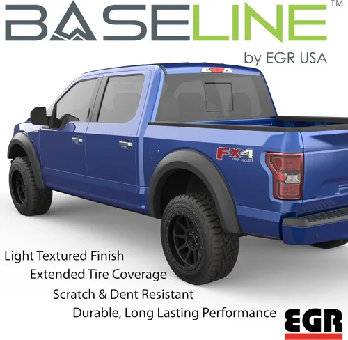 Vista 3 de EGR BLF2004 - Guardabarros serie Baseline - Compatible con Ford F-150 2018-2020