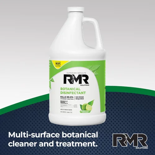 Vista 2 de RMR Brands Desinfectante botánico y limpiador, mata el 99% de las bacterias y virus domésticos, registrado por la EPA, 1 galón