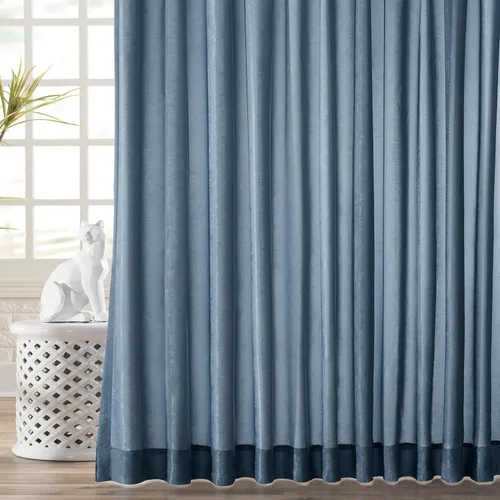 Vista 10 de 2 cortinas de ventana de lino sintético con plisado con pellizco, color blanco, de 84 pulgadas de largo, lujosas, con tacto de terciopelo suave