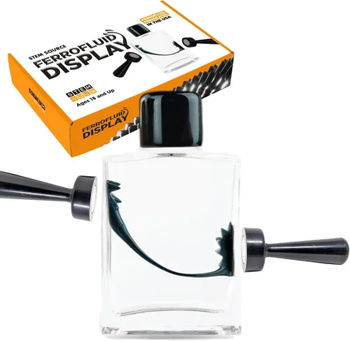Vista 9 de Kit de ferrofluidos STEM Source, botella sellada y 2 imanes Negro