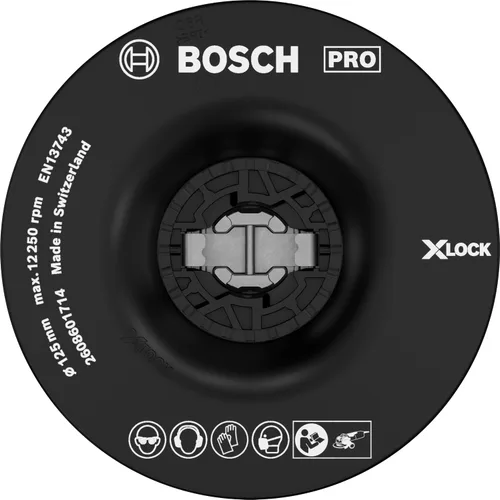 Vista 6 de Bosch X-LOCK 2608601715 - Almohadilla de goma (4.9 pulgadas de diámetro, media)