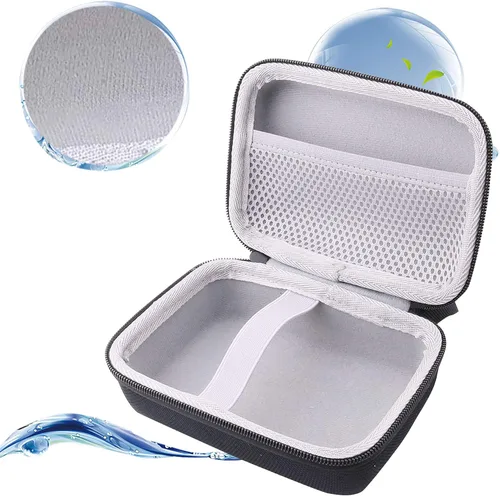 Vista 5 de Funda rígida y protectora para cámara híbrida Canon PowerShot V1, compatible con cable USB y baterías adicionales