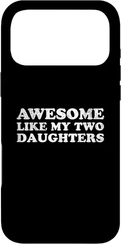 Vista 22 de Awesome Like My Two Daughters for Funny Mom Dad Parent Case for iPhone XR