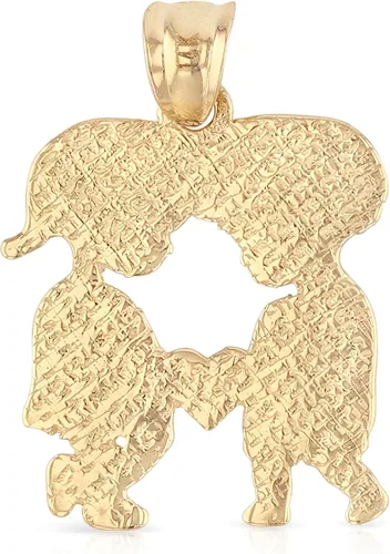 Vista 2 de Ioka Colgante de oro amarillo de 14 quilates para collar o cadena