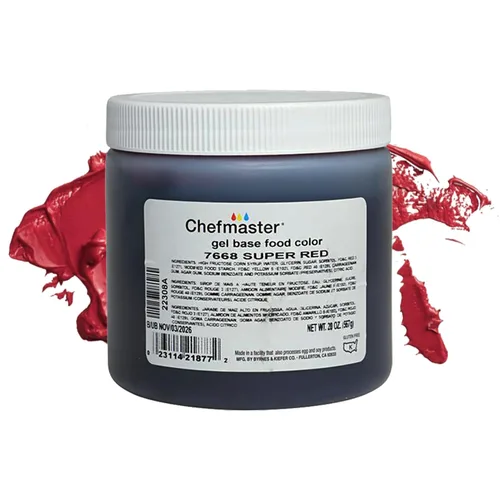 Vista 25 de Kitchen Krafts Chefmaster - Colorante en gel para alimentos, color rosa, 1 onza