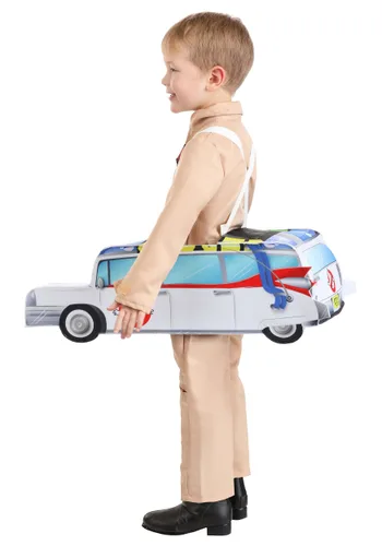 Vista 3 de Disfraz de paseo Ecto-1 de Ghostbusters para niños pequeños Multicolor