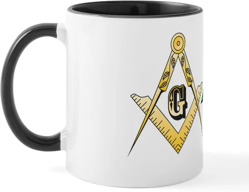 Vista 9 de CafePress Masonic Eastern Star - Taza de café de cerámica (11.0 fl oz)
