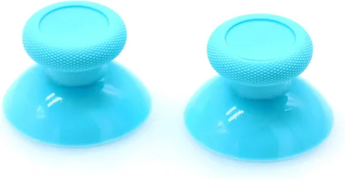 Vista 9 de Deal4GO Paquete de 2 palancas de pulgar OEM cóncavas de repuesto analógicas para controlador Xbox One de goma para joystick de control de pulgar