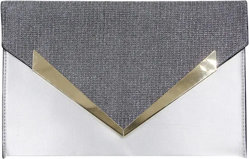 Vista 6 de Caviotess Women Shiny Sequin Envelope Clutch Purse Elegant Evening Bag Shoulder Handbag with Chain Strap