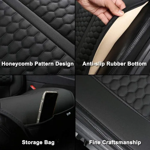 Vista 4 de Funda Black Panther para asiento delantero de vehículo