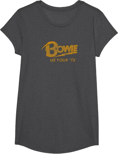 Vista 23 de David Bowie - Camiseta US Tour '72, Negro
