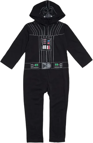 Vista 3 de STAR WARS Darth Vader - Overol de cosplay con cremallera para bebé a niño grande