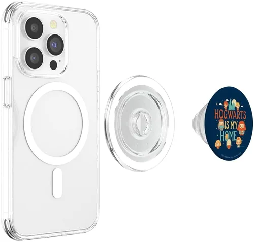 Vista 4 de Harry Potter Hogwarts Is My Home PopSockets MagSafe PopGrip para iPhone