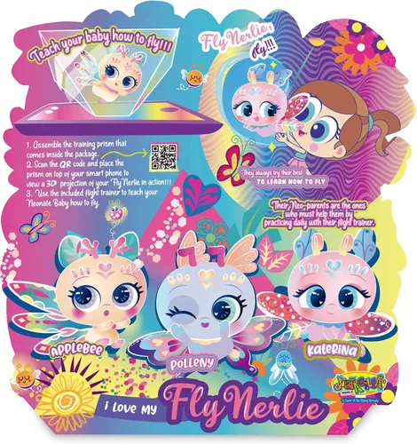 Vista 3 de Distroller FLYNERLIE POLLENY Lila NEONATO Bebés