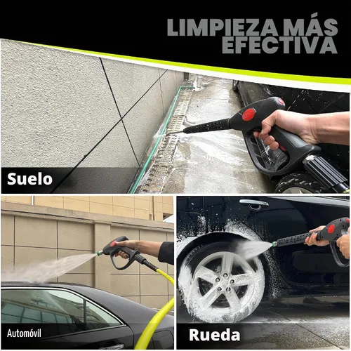 Vista 7 de M MINGLE Kit de manguera y pistola para lavadora a presión, manguera