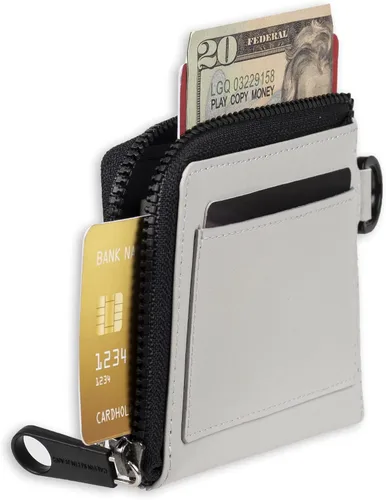 Vista 3 de Calvin Klein Juego de carteras de cuero RFID para hombre