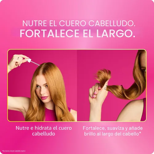 Vista 4 de Marc Anthony Grow Long Scalp & Hair Serum - Fórmula Anti-Rotura Nutre, Fortalece e Hidrata el Cuero Cabelludo y los Folículos Capilares - Brillo