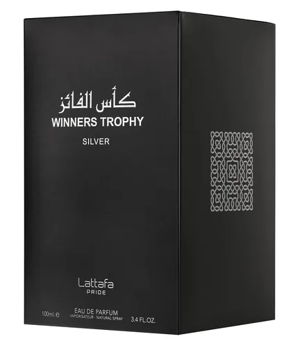 Vista 4 de Lattafa Al Khas Winners Trophy Silver para Eau de Parfum en espray unisex, 3.4 onzas