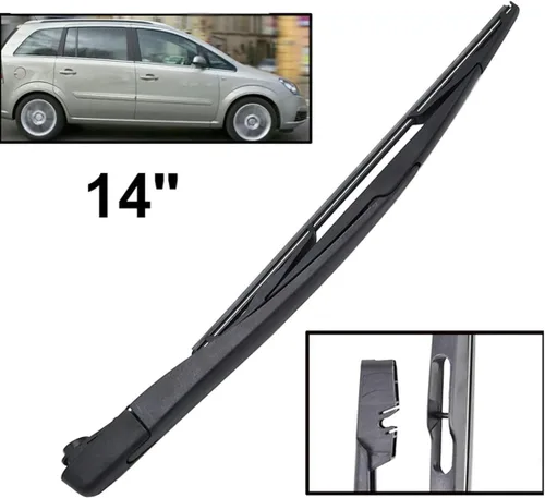 Vista 2 de TWSIT Kit de brazo de limpiaparabrisas trasero para Opel para Zafira B MK2 2005-2014 parabrisas ventana de puerta trasera