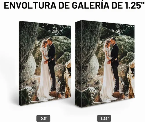Vista 3 de P&L ART. Impresiones en lienzo personalizadas: foto sobre lienzo transforma tus fotos en impresionantes arte de pared enmarcado, foto impresa