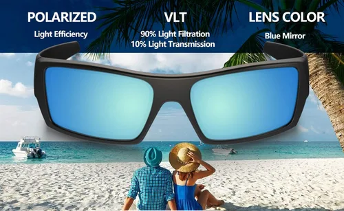 Vista 3 de Lentes de repuesto polarizadas prémium de 0.059 in para gafas de sol Oakley Eye Jacket Redux OO9438 - MultiOptions