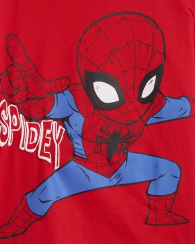 Vista 7 de Marvel Avengers - Paquete de 3 camisetas gráficas de manga larga color verde