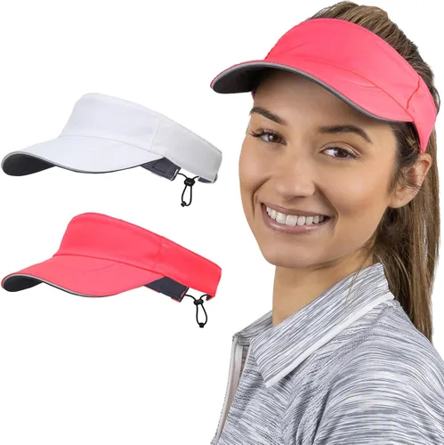 Vista 14 de TrailHeads Sombrero con visera solar de rendimiento para mujer, para correr Negro
