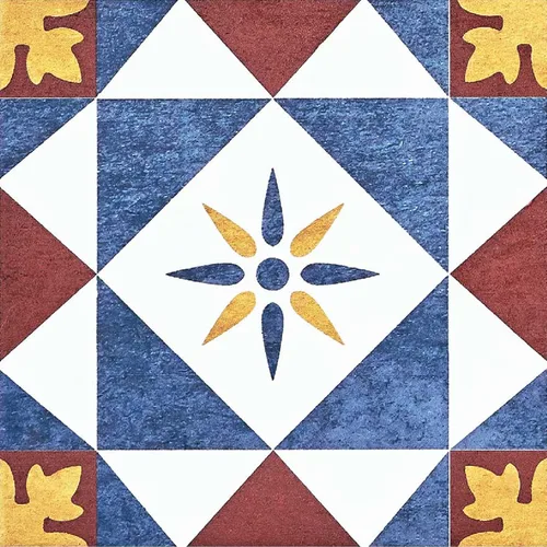 Vista 26 de Pegatinas de Azulejos Estilo Azulejo Español Portugués Despegar y Pegar para Salpicadero Juego de 16 piezas (3.9_10)