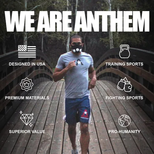 Vista 5 de Anthem Athletics Dominance - Pantalones cortos de gimnasio para hombre, de 5 y 7 pulgadas, con bolsillo con cremallera, para culturismo