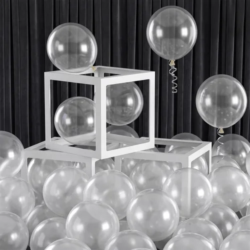 Vista 15 de 100 globos negros pequeños de 5 pulgadas