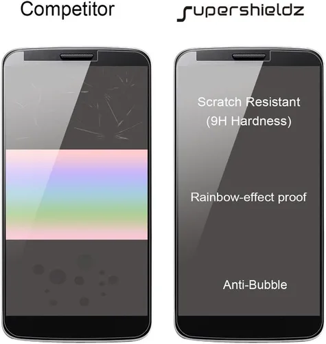 Vista 3 de Supershieldz Protector de pantalla de vidrio templado diseñado para Google Pixel (cobertura de pantalla completa), antiarañazos, sin burbujas (negro)